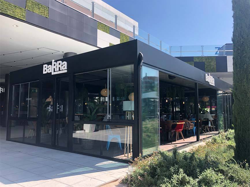 Pérgolas y cerramientos Horeca