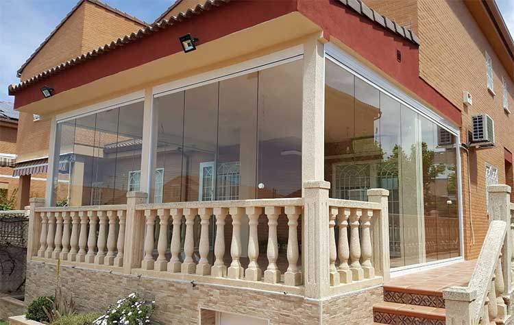 Cerramiento con cristal