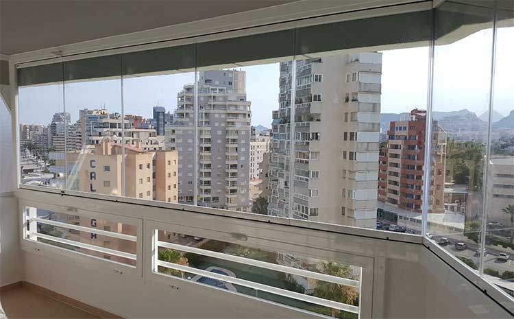 Cerramiento para balcones en Madrid