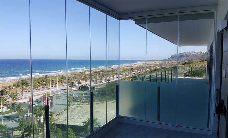 Cerramientos de cristal en Alicante