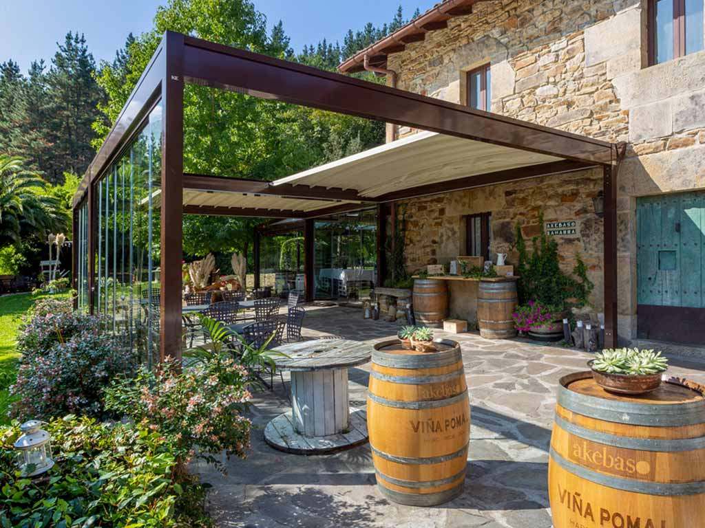 Pérgolas y cerramientos Horeca